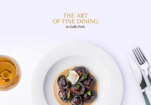 An Elegant Affair | The Art of Fine Dining in Galle Fort