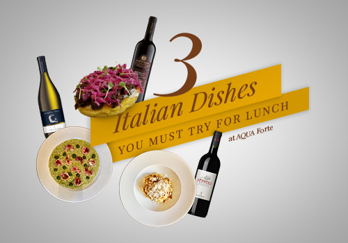 Dining in Galle Fort? Try these 3 Italian Dishes for Lunch at AQUA Forte