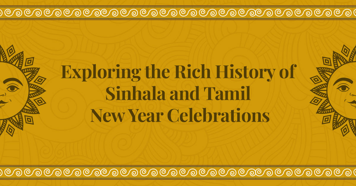 A Glimpse into the Customs of the Sinhala and Tamil New Year