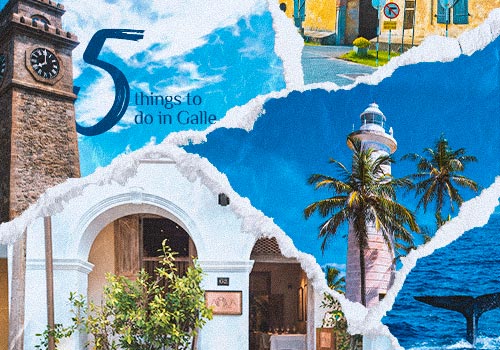 5 Things to do in Galle