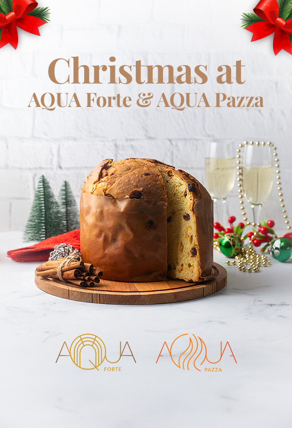 Christmas at AQUA Forte & AQUA Pazza